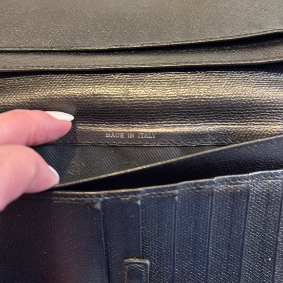 🖤🖤🔥Chanel CC Button Black Leather Wallet 07 - Picture 8 of 11